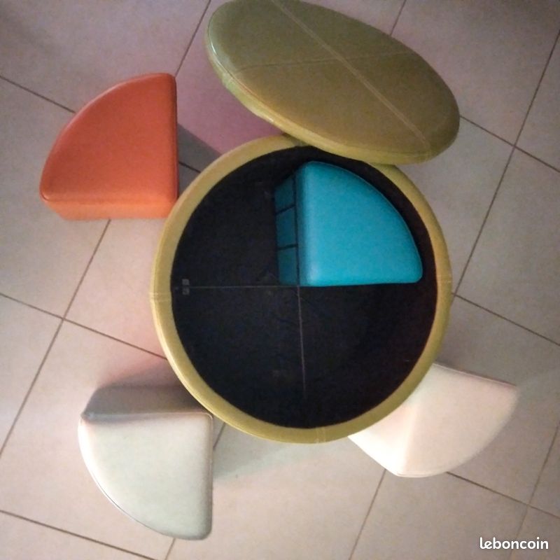 Pouf avec 4 sièges (image 6)