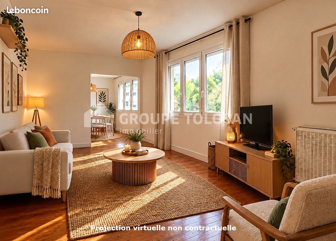 Appartement 3 pièces 63 m² · à Toulouse · 63 m² · 235 000 €