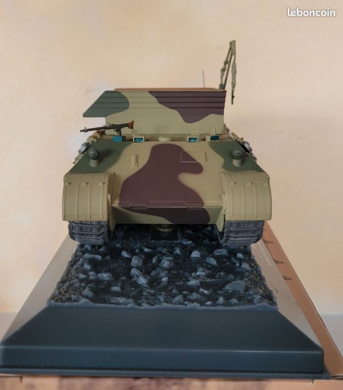 Char Panzer II Modèle Tobruk 1:43 Par Altaya - Véhicule