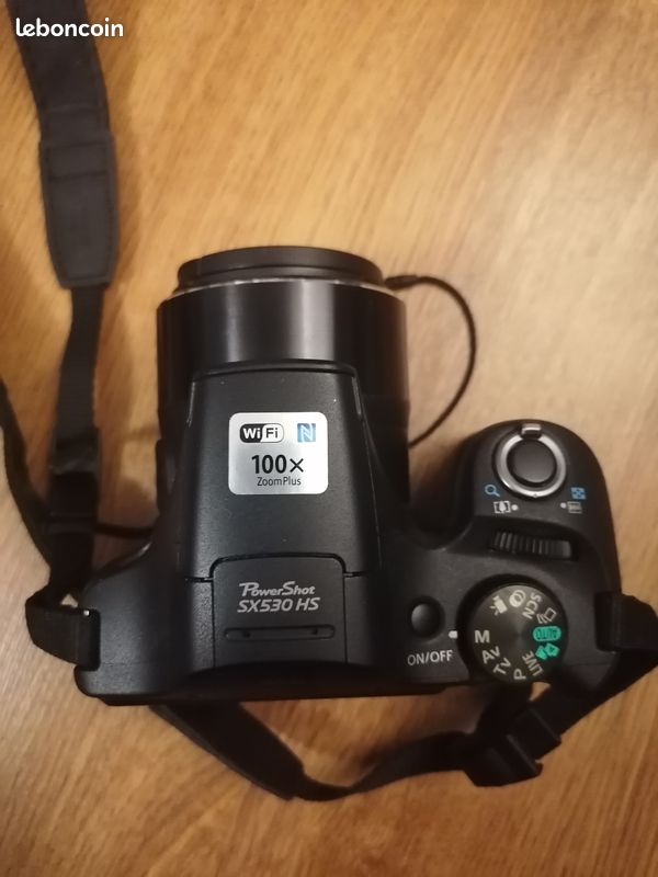 CANON - Appareil photo numérique bridge PowerShot SX530 HS noir (image 1)