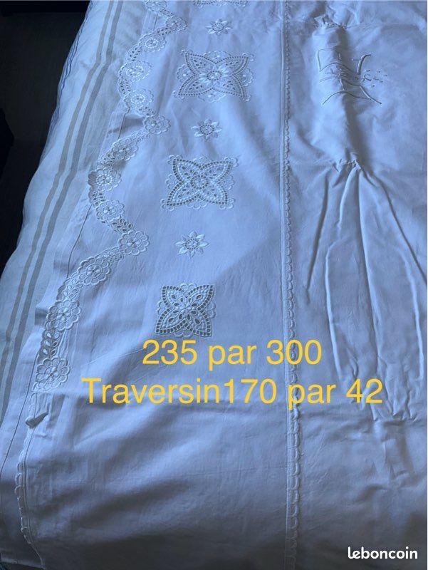 Draps ancien en métisse (image 2)