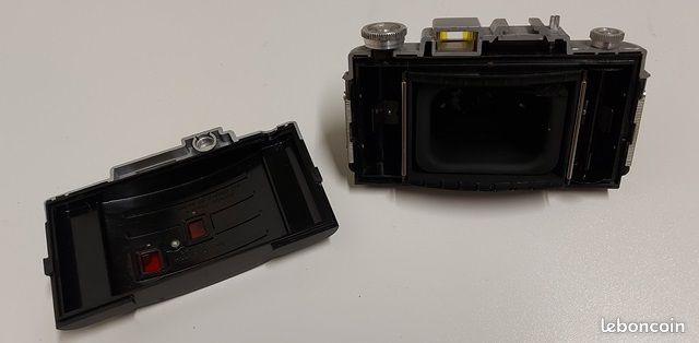 Appareil Photo Argentique Flex Elite étui Cuir – Pour Collectionneur Ou Pièces