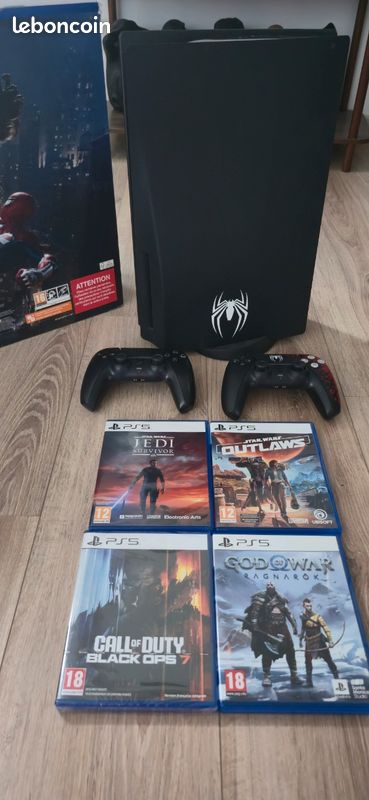 Ps5 édition limitée Spider-Man + Jeux (image 4)