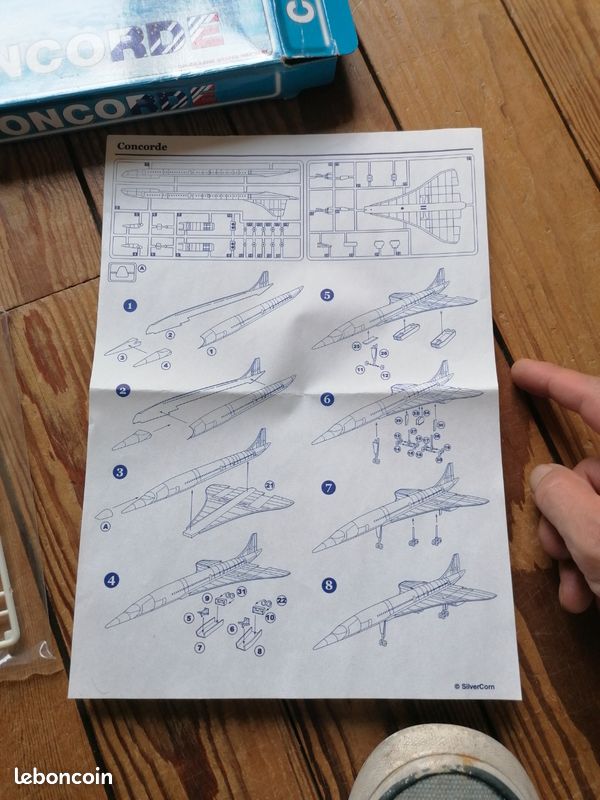 Maquette avion Concorde Air France Hobby Model Kits (image 4)