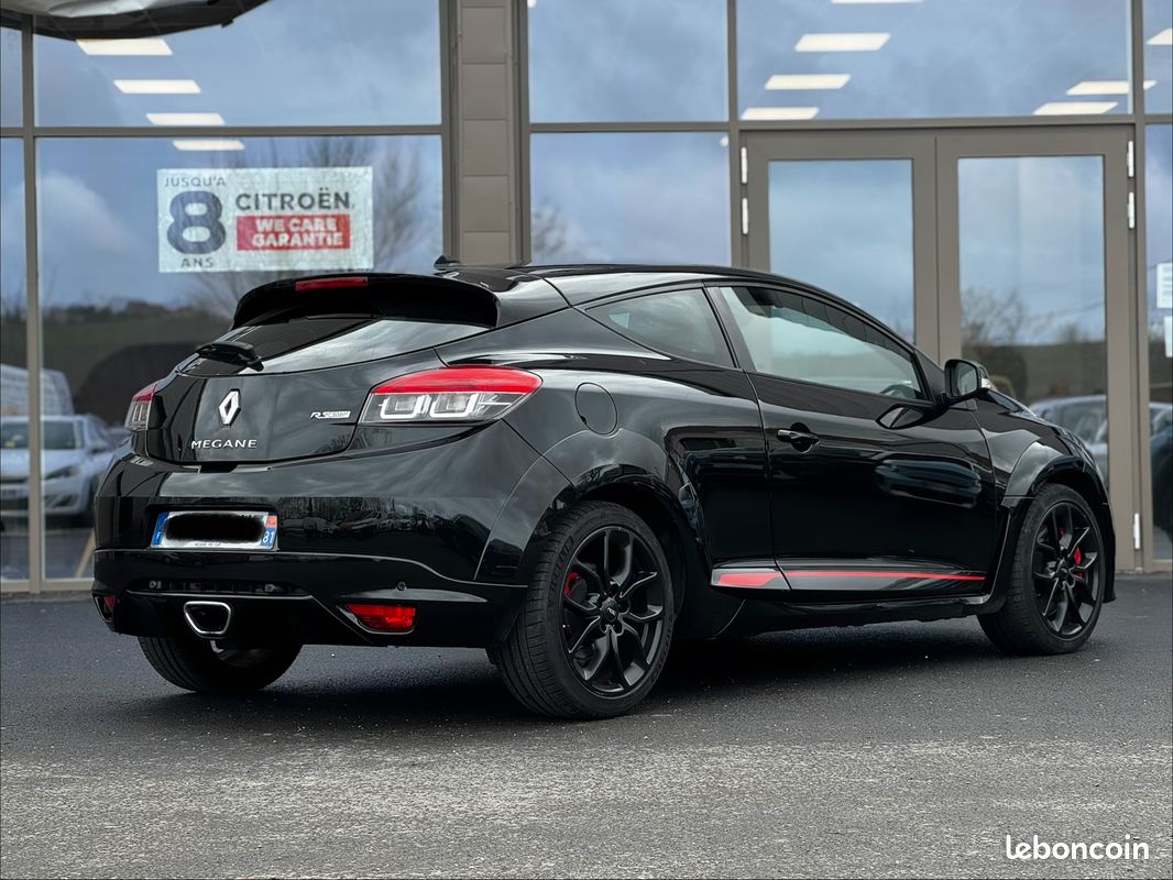 RENAULT Megane 3RS Coupe 2.0T 265ch BVM 6 KIT DISTRIBUTION ET VIDANGE OK / CHASSIS CUP / KIT SON BOSE / BOITE MECANIQUE / RADARS AR (image 2)