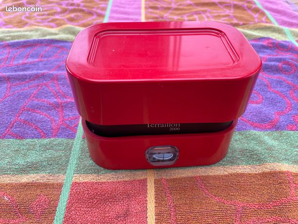 Balance De Cuisine Terraillon – Vintage Rouge – Max 5kg – Avec Boîte – Bon état