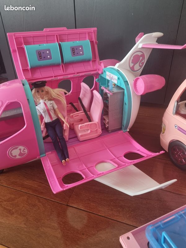 Avion de barbie +camping car (image 5)