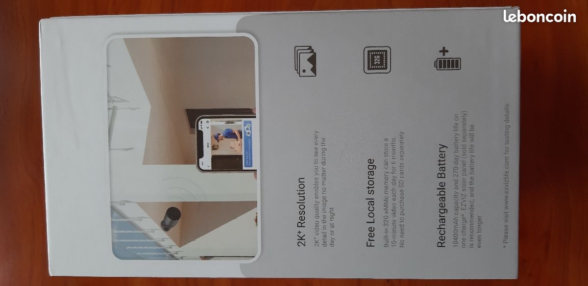 Camera extérieur 2K+ marque EZVIZ (image 3)