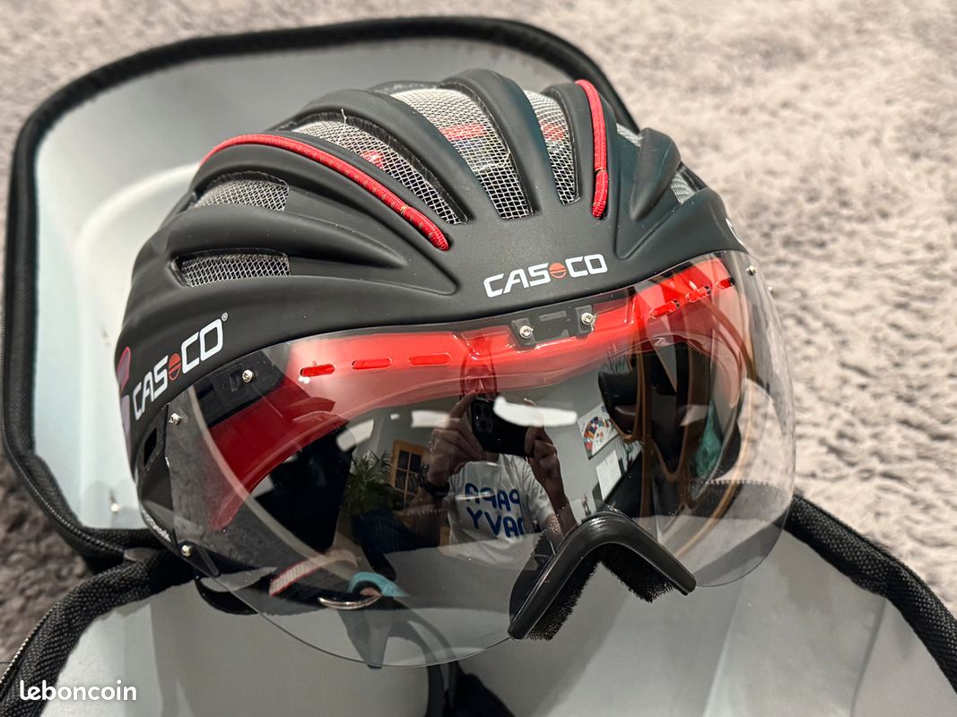 Casque Casco Speedairo RS visière Vautron taille M Équipements vélos