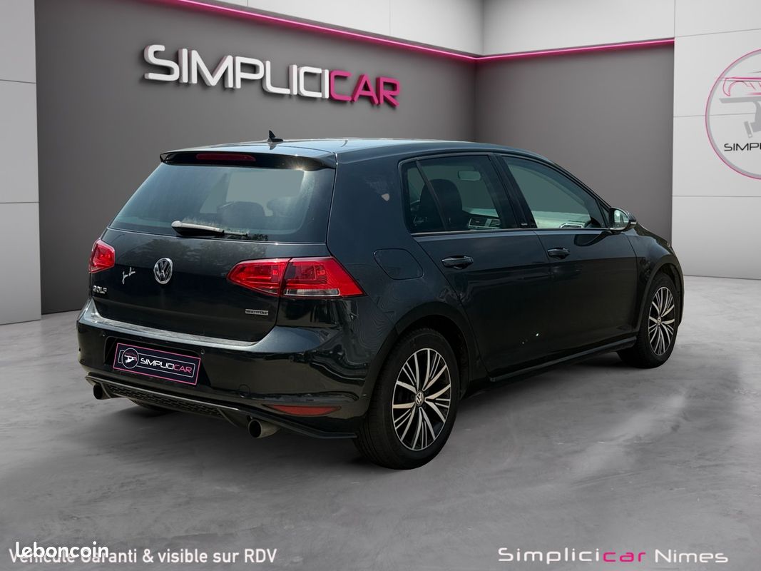 VOLKSWAGEN GOLF 7 VII 1.4 TSI 125 ALLSTAR MULTIFUEL - ACC - Caméra - Carplay - GARANTIE 12 MOIS (image 3)
