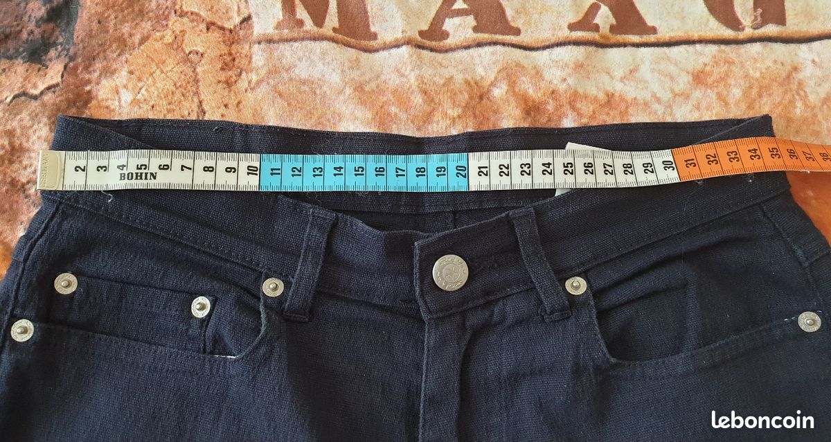 Pantalon femme toile - Taille 40 (image 2)