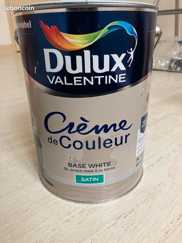 Peinture 5L satin base white (image 1)
