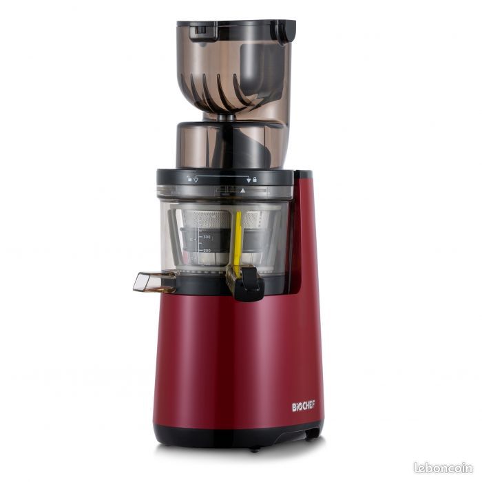 Extracteur de Jus BioChef Atlas Whole Slow Juicer rouge (image 1)