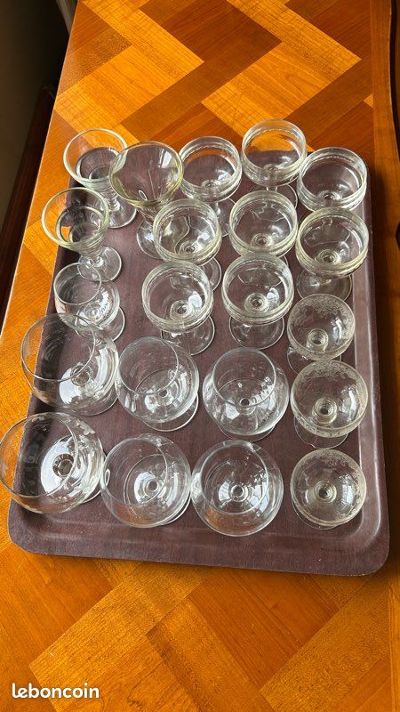 Verres à digestif vintage – lot de 21 pièces (image 4)
