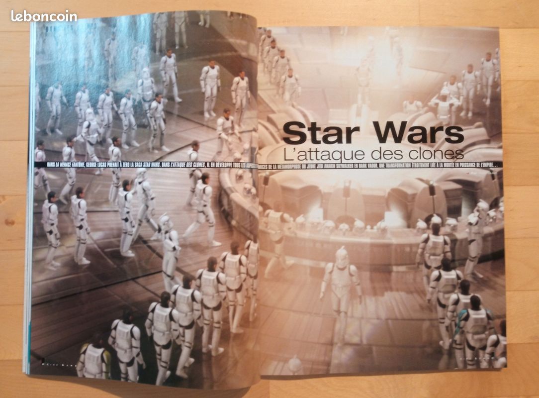Magazine Ciné Live spécial Star Wars épisode 2, numéro 57 de mai 2002 (image 4)