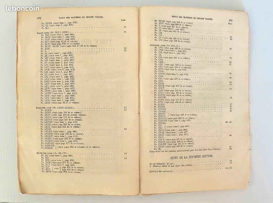 1856- Religion protestante- 2 tomes- Harmonie et commentaire pratique et populaire (image 5)