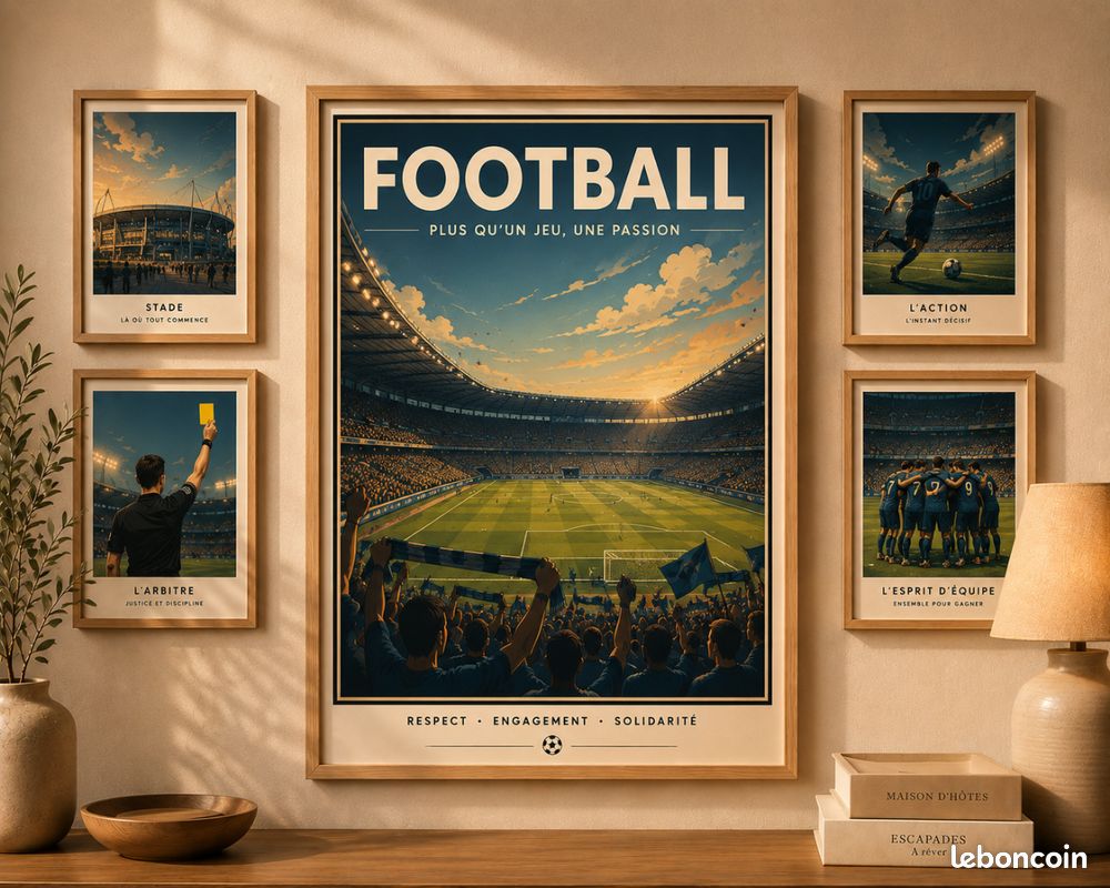 Cadres/Affiches décoratives – Villes, paysages et football (image 7)