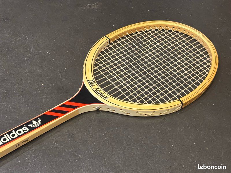 Raquette tennis LUTECE en bois avec cadre protection