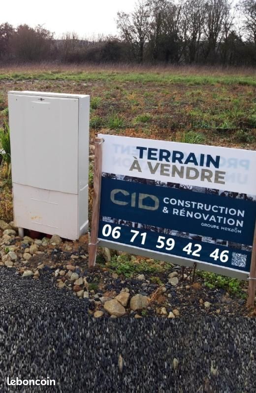 Terrain 1 210 m² Beaumont La Ronce · à Beaumont-Louestault · 69 000 €