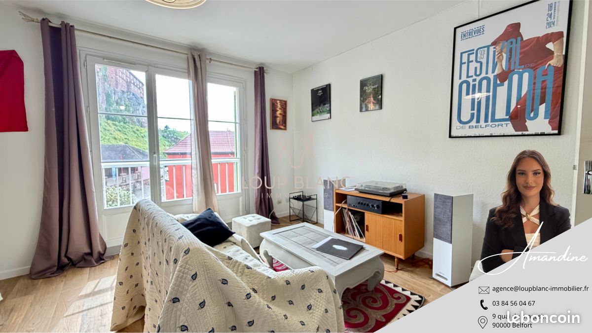 Appartement 1 pièce 37 m² · à Belfort · 37 m² · 550 €/mois