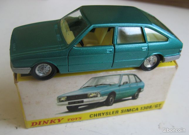 Dinky Toys 011542 – Chrysler 1308GT Verte – Échelle 1:43 – Avec Boîte D'origine