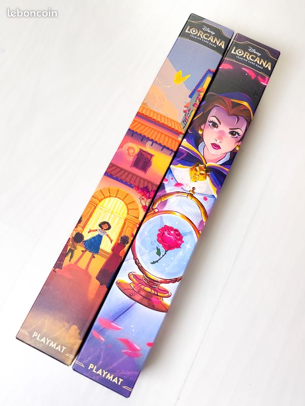 Lot Disney Lorcana TCG Ravensburger - 2 Playmats Chapitre 5 (Encanto/Belle) (image 3)