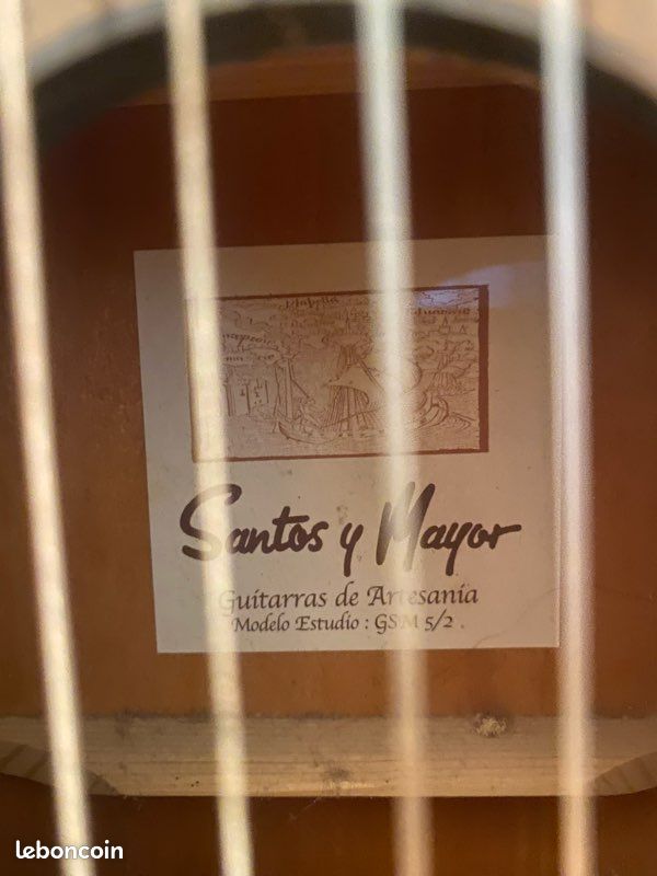 Guitare Santos y Major neuve (image 2)