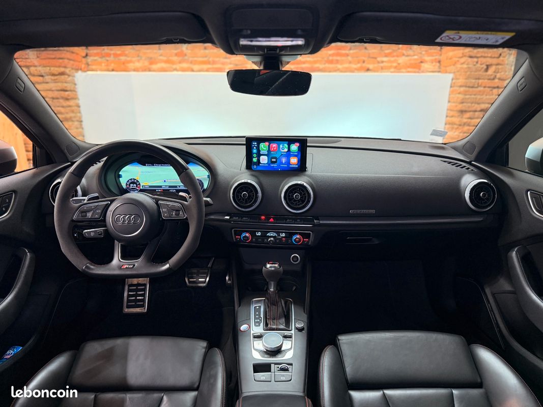 AUDI RS3 SPORTBACK 2.5 TFSI 400ch DAZA QUATTRO - Ligne RS / Toit Ouvrant / ACC / Carplay / Virtual / Camera (image 3)