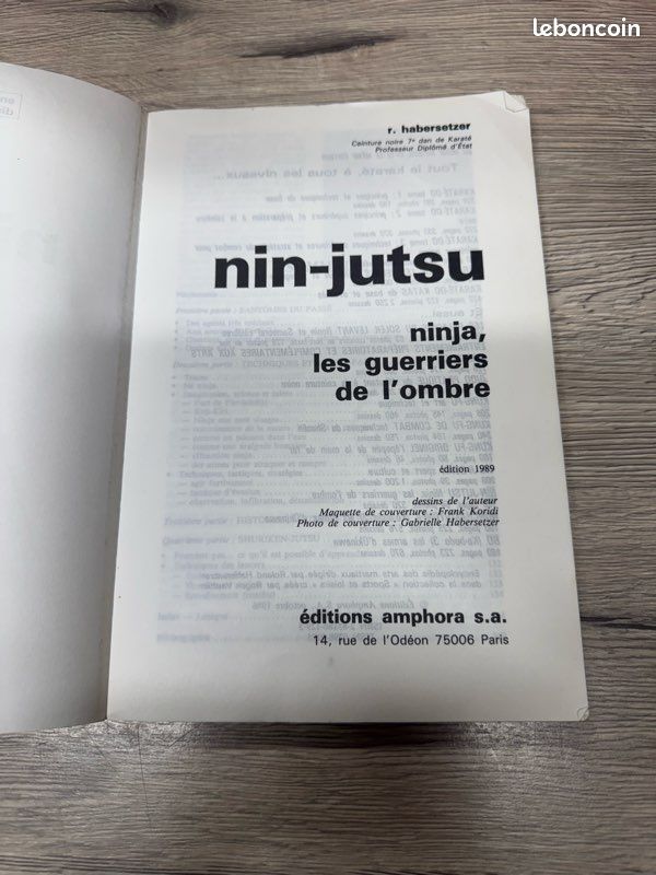Nin-jutsu, Le Monde Des Ninjas, Le Monde Des Ninja - Roland Habersetzer Watanabe Kondo Hans Rausch Amphora