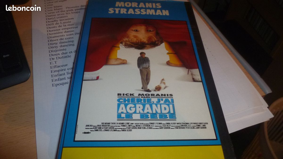 VHS chérie j'ai agarndi le bébé (image 1)