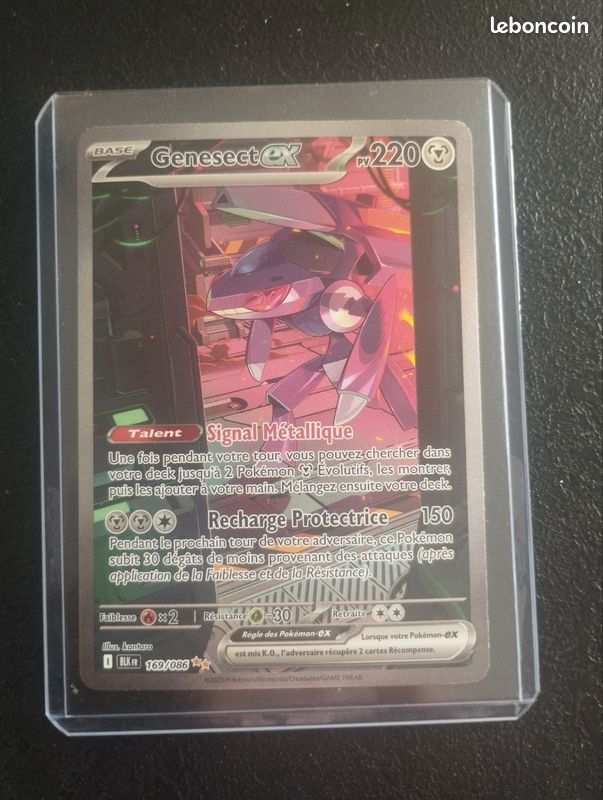 Carte pokmon Genesect ex 169/086 - Collection