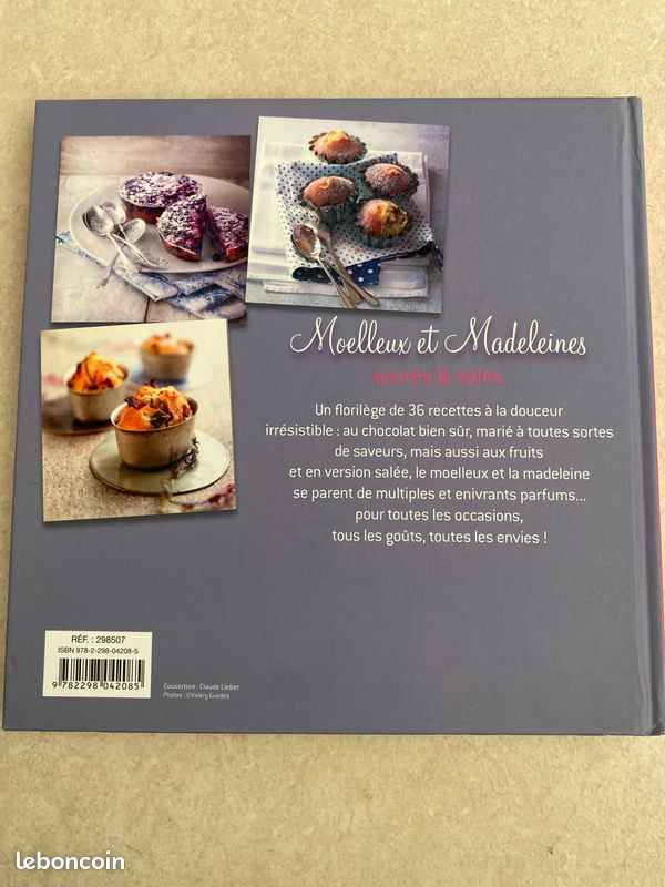 Recettes moelleux et madeleines (image 2)
