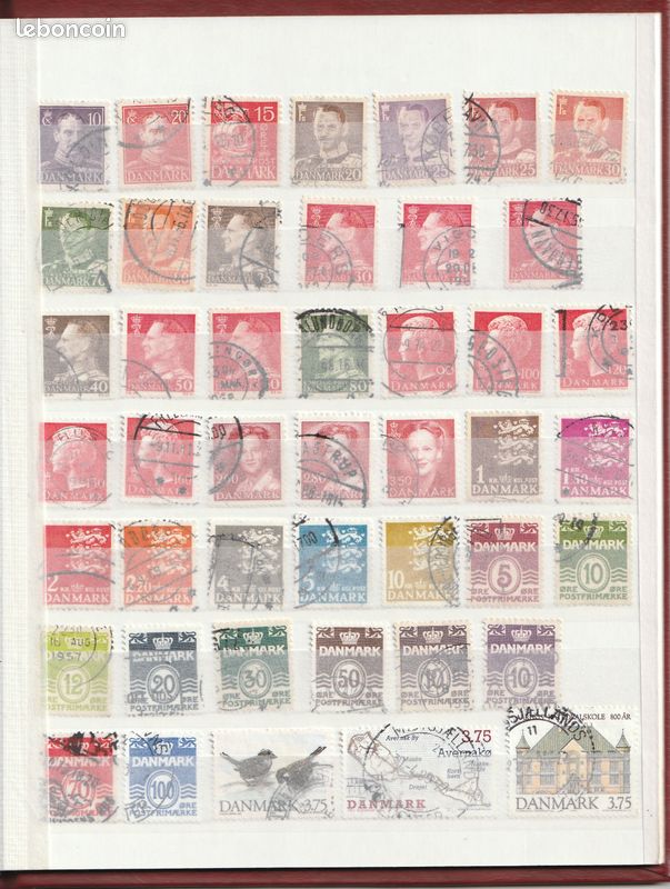 ALBUM de TIMBRES de PAYS-BAS/DANEMARK/BELGIQUE/SUISSE (image 5)