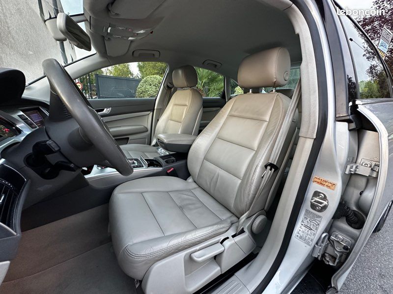 AUDI A6 C6 2.0 TDi 170ch Luxe Multitronic7 Boite Auto - GPS - Cuir - Xenon - Suivie Complet - 1er Main (image 8)