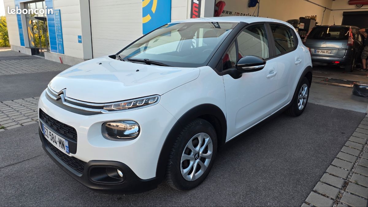 Citroën C3 1.6 BlueHDi 75 ch – 2018 – Très bon état – Clim / Écran tactile (image 4)