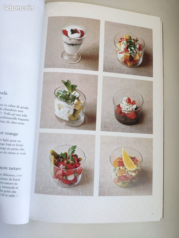 Livre de cuisine: Verrines classiques, chic, exotiques, gourmandes, NEUF 2026 (image 2)