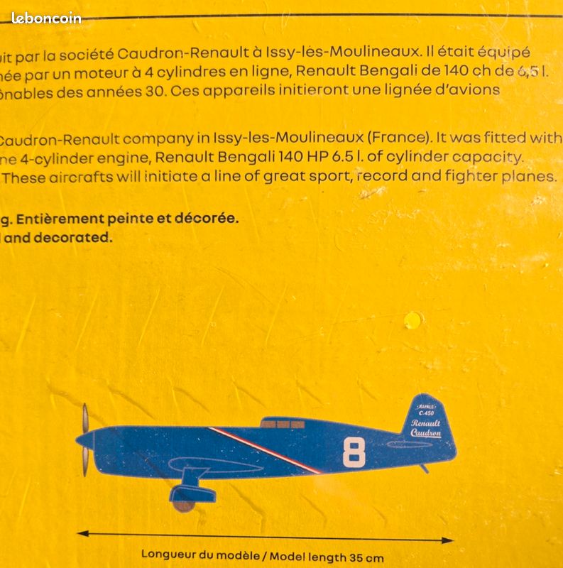 FDRA - Fuerza Aérea: Avión de carreras: Caudron C.460, el primer Rafale