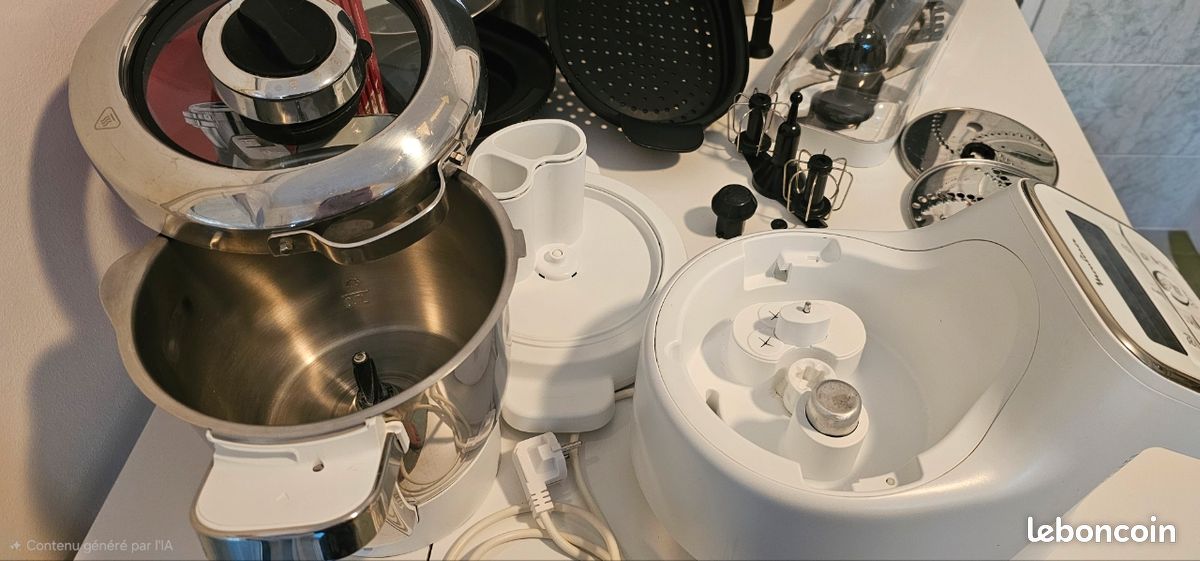 Robot Moulinex i-Companion XL connecté + Accessoires complets & Livres (image 5)