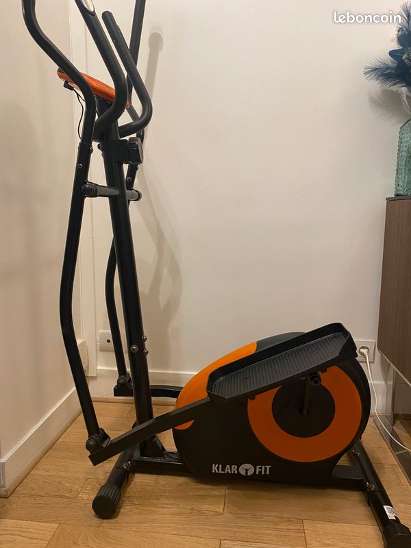 Vélo Cardio Elliptique Klarfit Ellifit FX 250 Sport Plein air