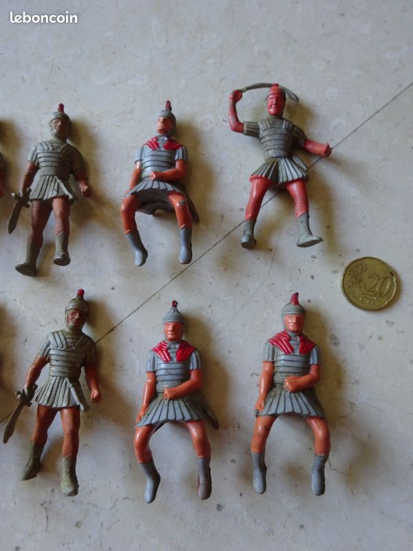 Figurine Starlux Chevalier – Moyen Âge, Soldat Cavalerie, Plastique Peint, France