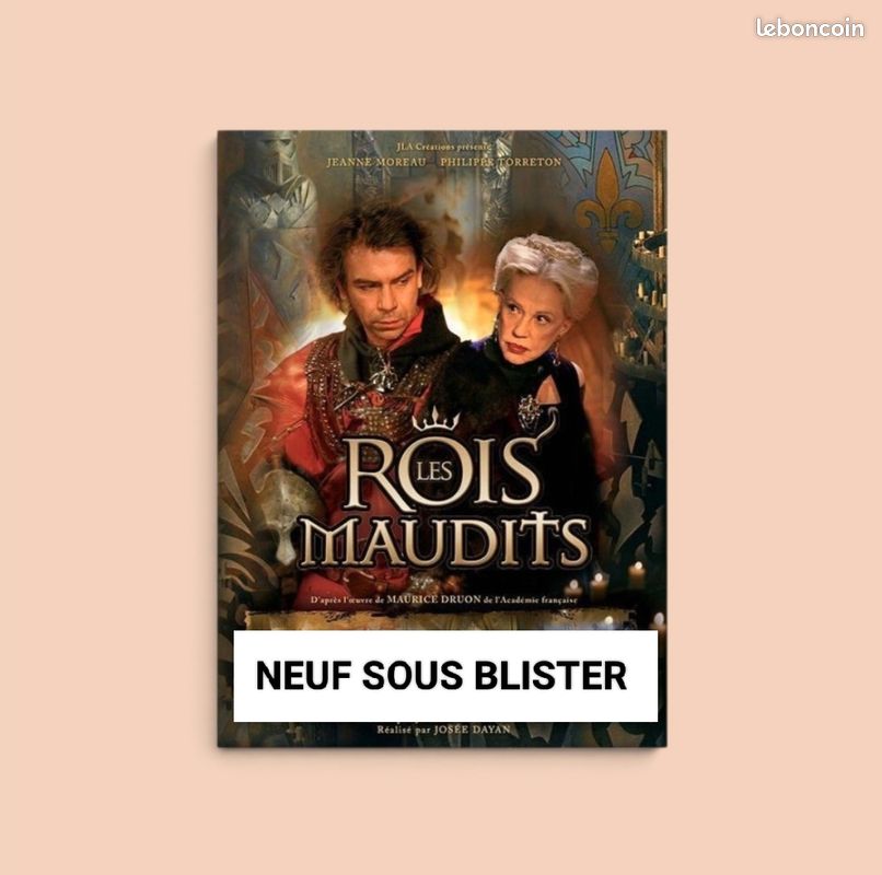 Coffret DVD Intégrale Les Rois Maudits NEUF SOUS BLISTER (image 2)