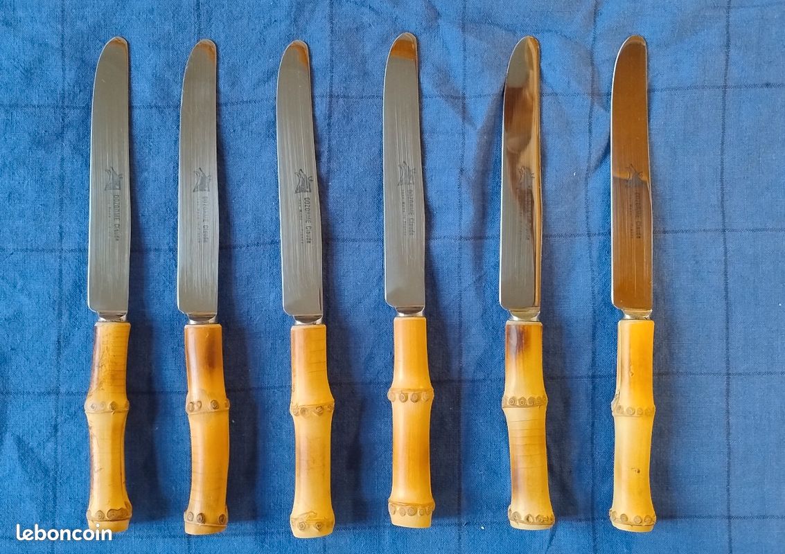 6 Couteaux Dozorme bambou (image 4)
