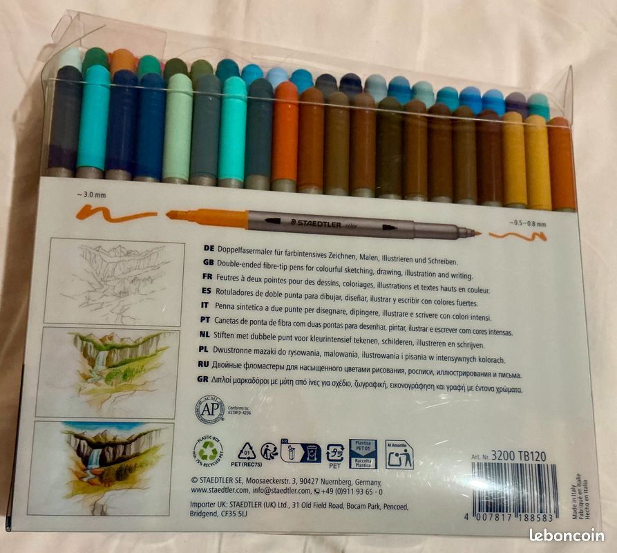 120 feutres STAEDTLER TBE_ (image 2)