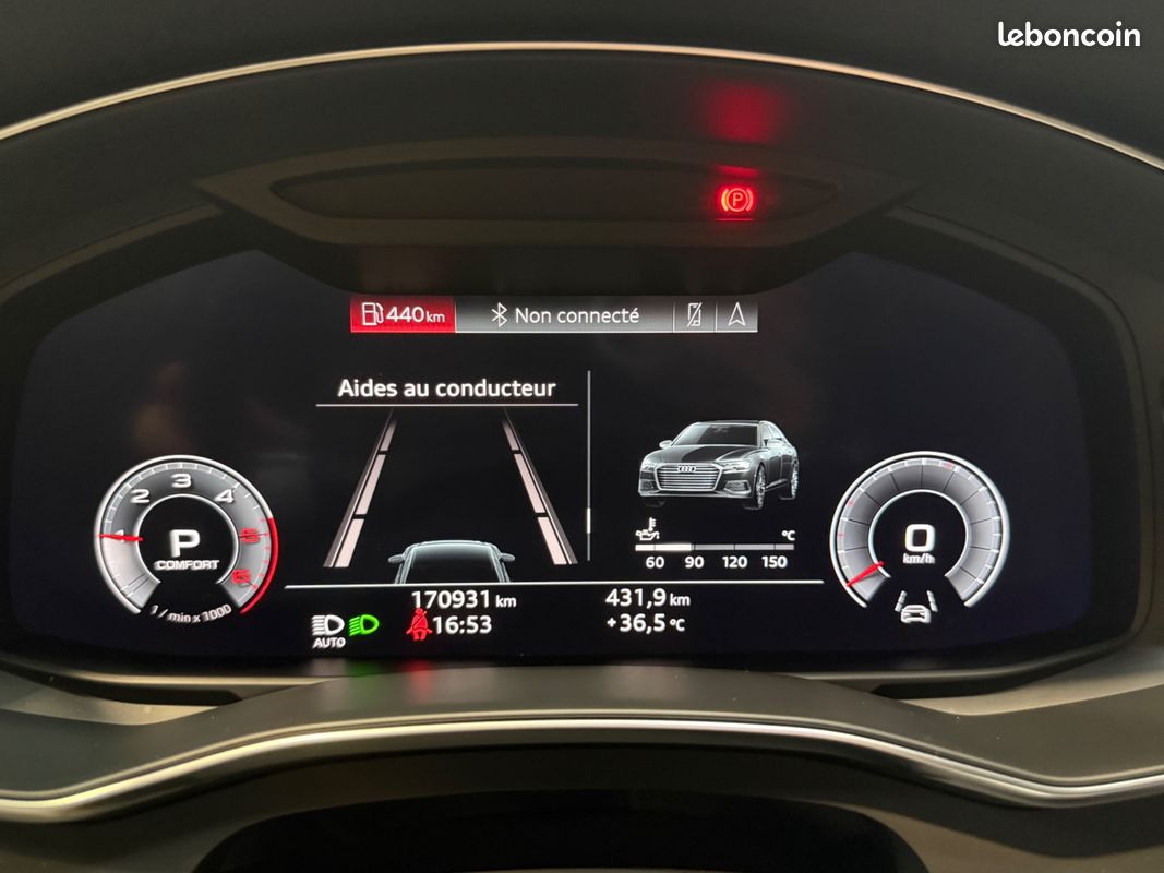 AUDI A6 2.0 40 TDI 205CH MHEV HYBRID AVUS S-TRONIC BVa (image 21)