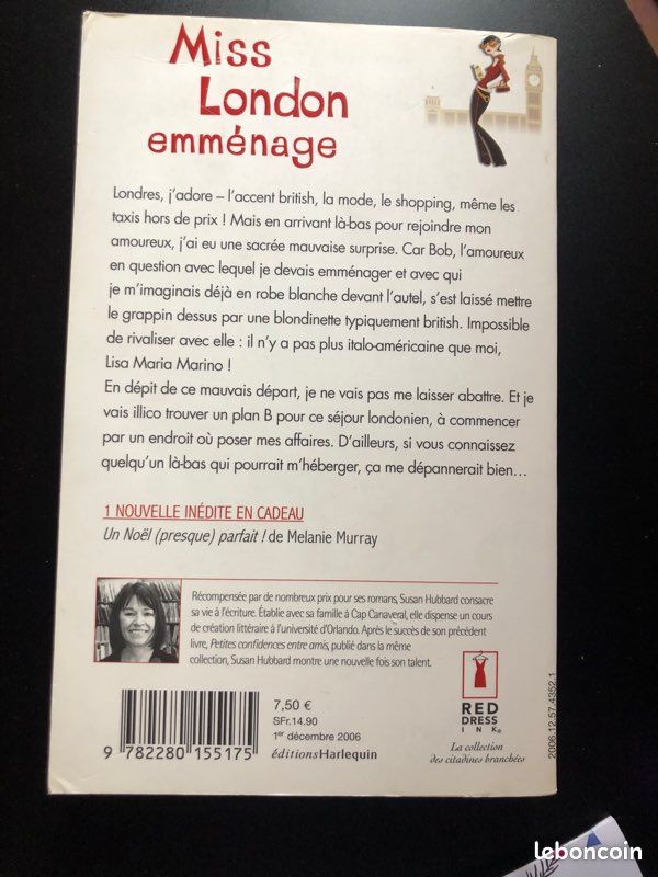Livre Miss London emménage de Susan Hubbard (image 3)