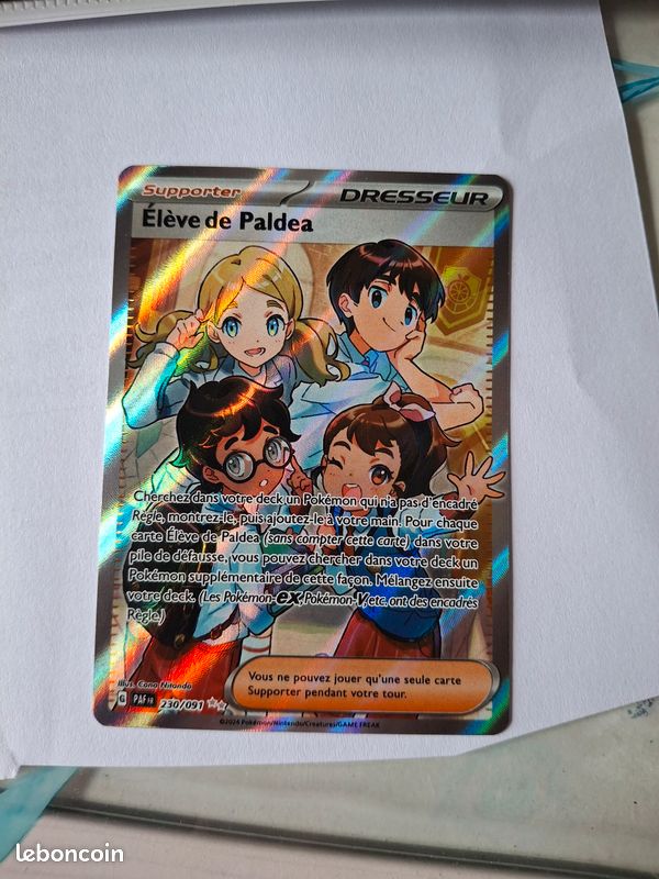 Carte pokemon élève de paldea 230 (image 1)