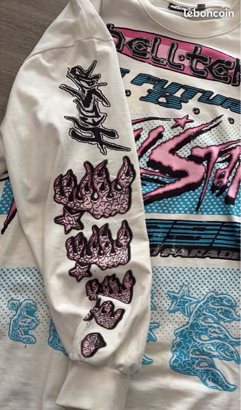 T shirt hellstar manche longue (image 4)