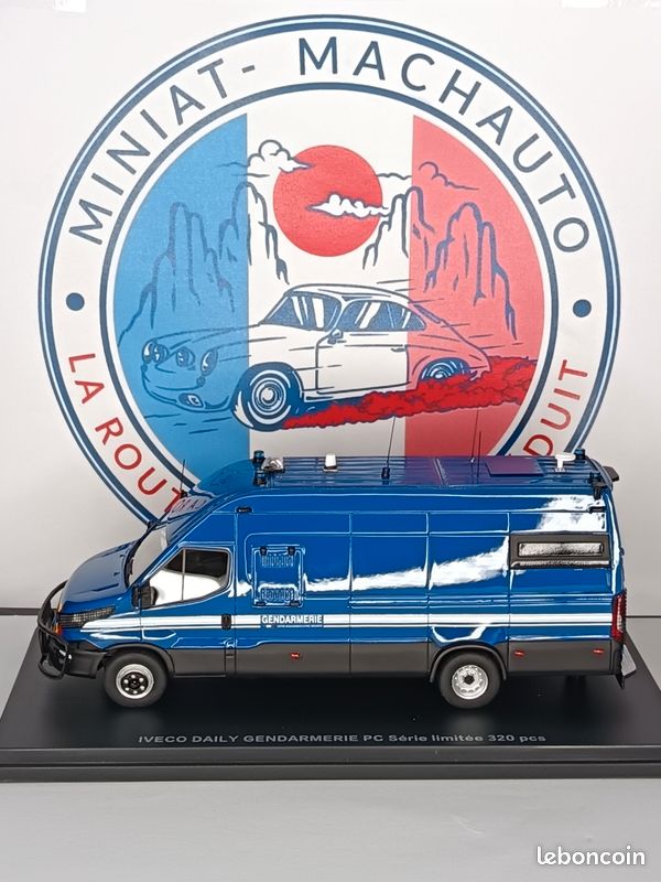 PERFEX 1/43 GENDARMERIE IVECO DAILY LONG 2024 VCT GENDARMERIE PC