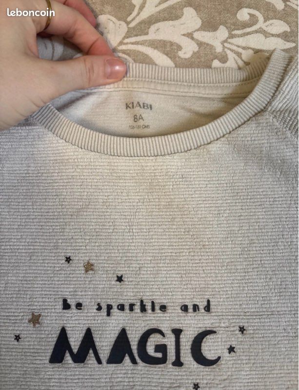 Lot 2 pyjamas fille 8 ans Kiabi (image 3)