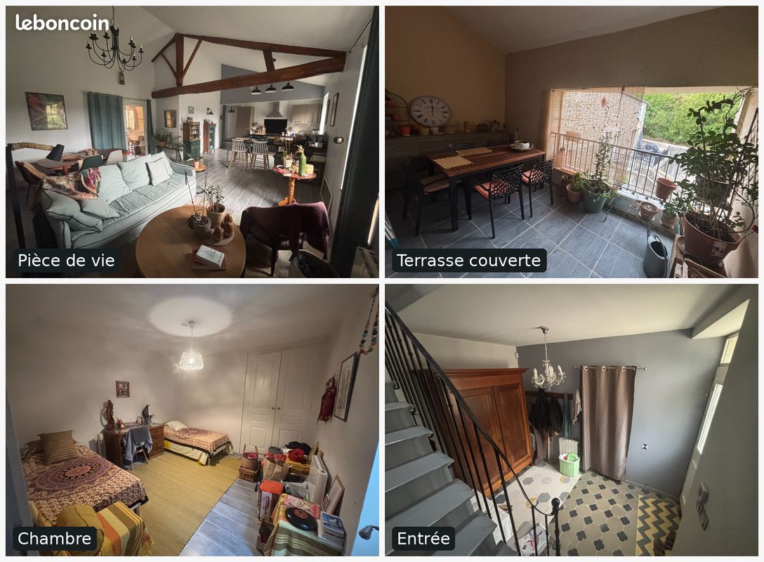 Maison 4 pièces 100 m² · à Montéléger · 100 m² · 1 010 €/mois